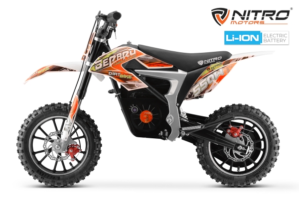 NITRO MOTORS 550W 36V 8Ah Lithium Eco mini Kinder Dirtbike Gepard DLX 10"